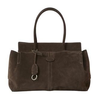 Tod's Dames, Tassen, Bruin, Maat: ONE Size Su&egrave;de