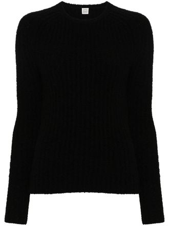 Toteme Maglione in spugna - Nero