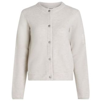 Icebreaker Merino Blend 800 Classic Pile Cardigan Merinojacke f&uuml;r Damen | grau