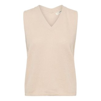 Inwear Jersey de pico - Knitwear - Mujer - Beige - S