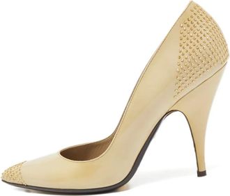 Burberry Pumps in pelle verniciata 110 mm - Toni neutri