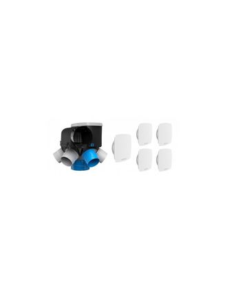 Atlantic Vmc - Kit Autocosy Vmc Auto Intelligente 6 Sanitaires (5 Bouches Line) 412289