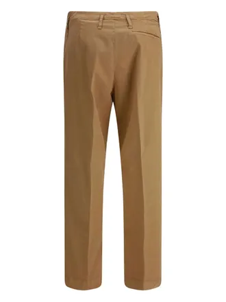 Cruna cotton trousers - women - Cotton - 32 - Brown