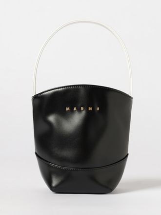 Marni Borsa Flower Basket in pelle sintetica