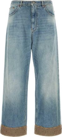 Valentino Garavani Denim Wide Leg Jeans