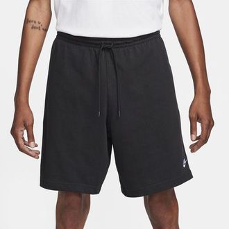 Nike Mens Club Knit Shorts - White/Black Size 2XT
