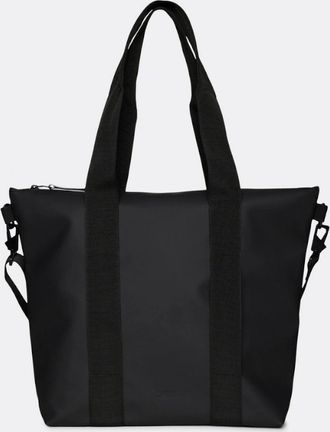 Rains Womens Rains Unisex Tote Bag Mini - 133 Beige - Black - Size: ONE size
