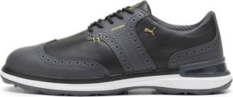 Puma Mens Avant Wingtip Golf Shoe, Strong Gray Black, 8.5 UK