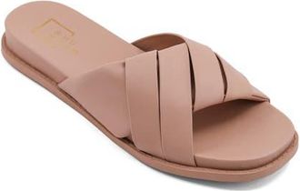 Shushop Chelsea Slide Sandal in Beige at Nordstrom, Size 8.5