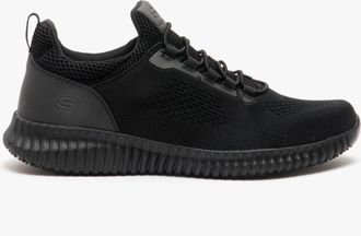 Skechers CESSNOCK Mens Slip Resistant Trainers Black - Size UK 8.5
