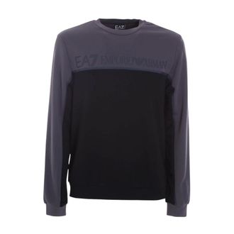 Emporio Armani Felpa - male - Emporio Armani - Sweatshirts - Gray - 2XL - Sweatshirts & Hoodies