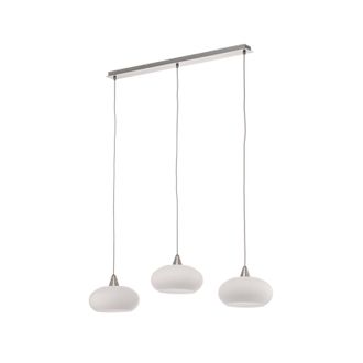 Lucande Lucande L&aacute;mpara Colgante sharvil En Blanco De Vidrio