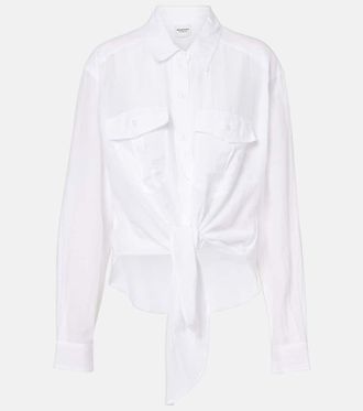 Isabel Marant Nath cotton-blend top