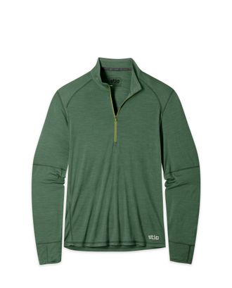 Stio Mens Basis PeakWool Lightweight Half Zip