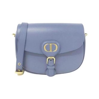 Dior Pre-owned Vintage Shoulder Bag - Dames - Pre-owned - Blauw - Maat: ONE Size Leer