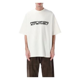 Fear of God T-Shirts, male, White, Size: M Ponte 90s Tee