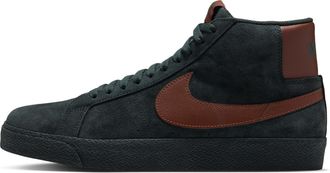Nike Mens Nike SB Zoom Blazer Mid Skate Shoes in Green | IO0667-300