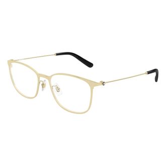 Montblanc Mb0463Ol Optical Frame - male - MONTBLANC - Glasses - Yellow - 57 MM - Accessories