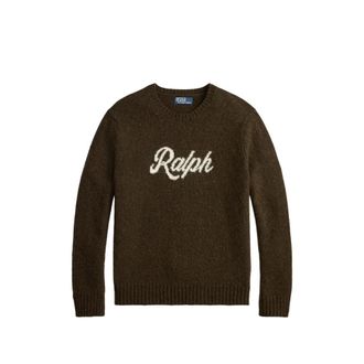 Ralph Lauren Logo-intarsia Crew-neck Sweater