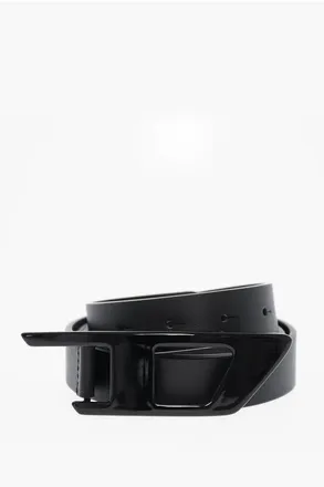 Diesel Leather Belt With 25mm Monogram Buckle size 100