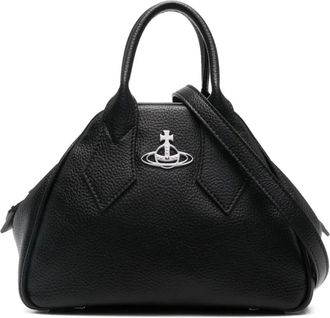 Vivienne Westwood Tassen, Dames, Zwart, ONE Size, Leer, Yasmine Small Tote