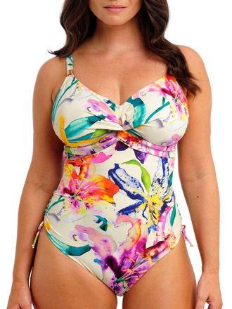 Fantasie Womens Iguazu Falls Twist Front Swimsuit - Multicolour Polyamide - Size 32G