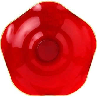Vietri Holiday Glass Centerpiece Bowl in Red at Nordstrom