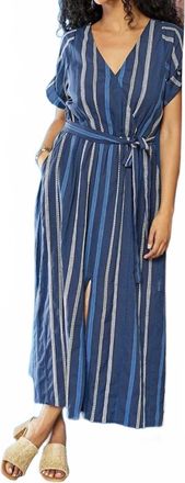 Karen Kane Cuff Sleeve Dress In Multi