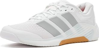 adidas Dropset 4 Power Trainer Training Shoes Mens Shoes White/Halo Silver/White : 12.5 D - Medium, Rubber/Textile