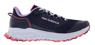New Balance Womens Fresh Foam Garoe V1 Trail Running Shoes In Natural Indigo Electric Purple Electric Red