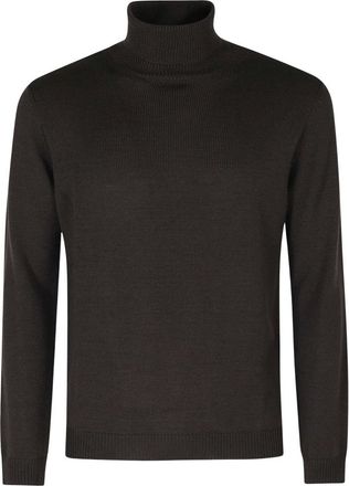 Roberto Collina Uomo, Maglie, Marrone, L, new