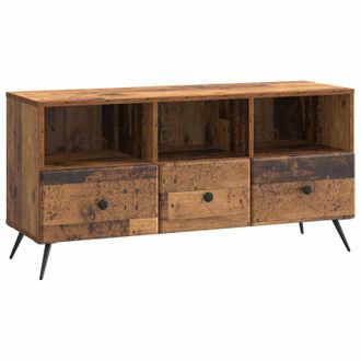 vidaXL Mueble De Tv Con Caj&oacute;n Madera Envejecida 102 X 34,5 X 50 Cm Vidaxl