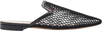 Scarosso Summer Gio - Dames - Slip ons - Zwart - 35 EU - Leer - Schoenen