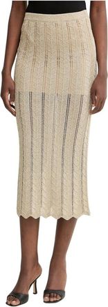 Twinset Donna, Gonne, Giallo, M, new
