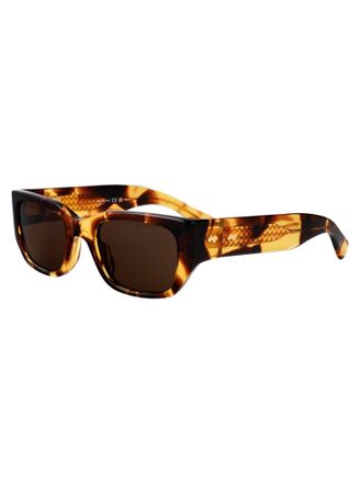 Bottega Veneta Unisex Sunglasses Havana Brown Acetate