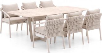 Suns Sato/Palermo 280cm dining tuinset 7-delig