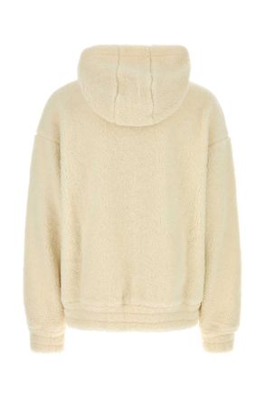 Gucci Mens Ivory Teddy Sweatshirt Whitemix Felpe