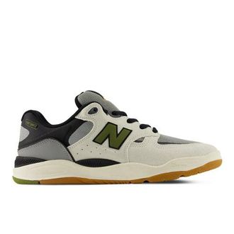 New Balance Uomo NB Numeric Tiago Lemos 1010 in Bianco/Verde, Pelle Scamosciata/Rete, Taglia 40.5