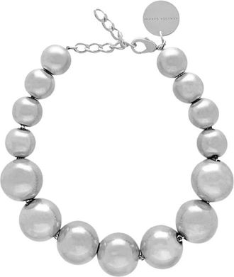 Vanessa Baroni Beads Necklace - Dames - Kettingen - Grijs - ONE Size - Accessoires