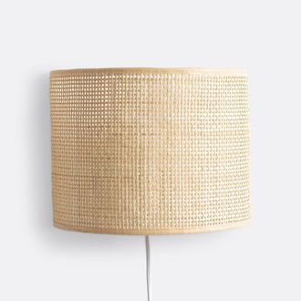 La Redoute Interieurs Wandlamp in gevlochten rotan, Dolkie