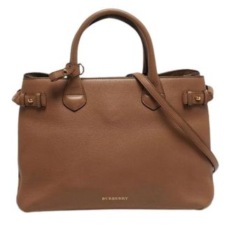 Burberry Pre-owned Vintage Tote - Dames - Vintage Handtas - Bruin - ONE Size - Leer - Vintage
