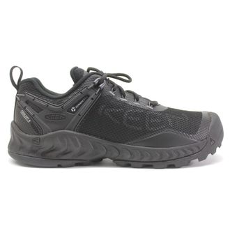 Keen Nxis Evo WP Textile Synthetic Womens Low Top Trainers - Black Magnet - Size:UK 5.5