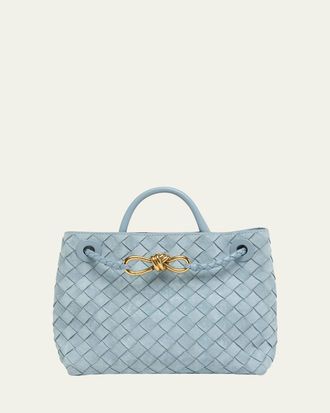 Bottega Veneta Andiamo Suede Top-Handle Bag