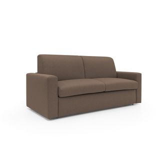 Divani.Store Kansas Sof&aacute; Cama Convertible H20 Cm En Tela Impermeable 172 Cm (mat. 120x197) Marr&oacute;n