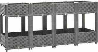 vidaXL Arriate polipropileno 160x40x71 cm Vidaxl