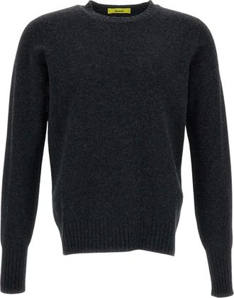 Drumohr Truien & Vesten, Heren, Grijs, 2Xl, Wol, Round-neck Truien