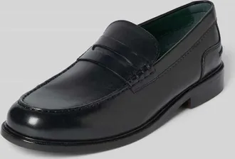 Clarks Slipper aus beschichtetem Leder Modell CraftJames in Black, Gr&ouml;&szlig;e 41