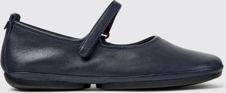 Camper Ballerine Mary Jane Right Nina in pelle di vitello con chiusura a strappo