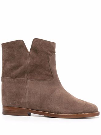 Via Roma 15 slip-on ankle boots - Brown