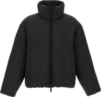 Dsquared2 Ball Nylon Puffer - Heren - Gewatteerde jassen - Zwart - 2XL - Nylon - Jassen